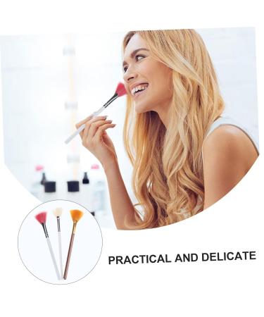 FRCOLOR 15 Pcs Eye Makeup Brush Set - Liquid Blush Foundation Eyeshadow Concealer & Fan Brush Kit | Assorted Colors for Professional Makeup & Dolls - Buy Online on GoSupps.com