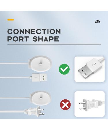 Waterproof Electric Toothbrush USB Charger for Oral-B Pro 1000 1500 3766 3000 3757 - Travel-Friendly Inductive Power Cord - Buy Online on GoSupps.com