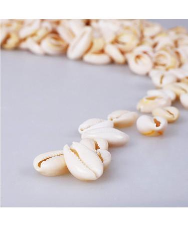 400PCS White Cowrie Shell Beads - DIY Craft Jewelry Making Supplies - Buy Online on GoSupps.com