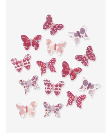 Shop VERTBAUDET Set of 14 Multi-Coloured Decorative Butterflies - One Size | International Shipping Available - Buy Online on GoSupps.com