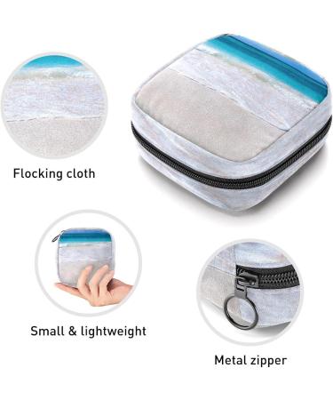 GIAPB Period Bag - Sanitary Napkin Storage Pouch in Beach Landscape Color5261 - Buy Online on GoSupps.com