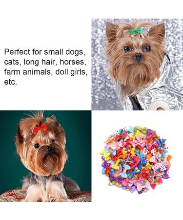 Shop Suliudaji 20-Piece Dog Hair Accessories - Elastic Loops & Arches for Long-Haired Dogs & Cats - Random Colors - International Shipping Available - Buy Online on GoSupps.com