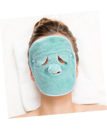 PACKOVE Serviette Pour Visage Masque Facial Serviettes Pour Visage Masque Chauffant Pour De Soins De Beaut Chaude Pour Vert - Buy Online on GoSupps.com