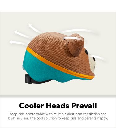 Schwinn Kids Bike Helmet with 3D Teddy Bear Design | Ages 0-3 Years | X-Small 44-52 cm | Infant & Toddler Sizes | Boys & Girls Fit - Buy Online on GoSupps.com