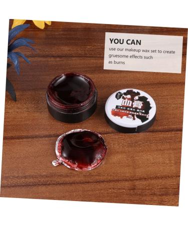 Buy Halloween Makeup Wax Kit - Zombie Face Paint Special Effects Makeup & Blood Gel International Shipping Available - Buy Online on GoSupps.com