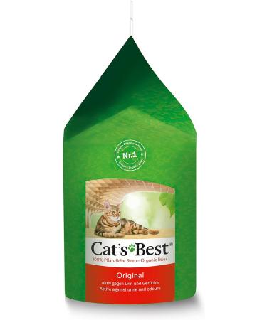 Buy Cats Best Original Cat Litter - 100% Vegetable Clumping Maximum Absorption - 4.3 kg / 10 L - Ships Internationally - Buy Online on GoSupps.com
