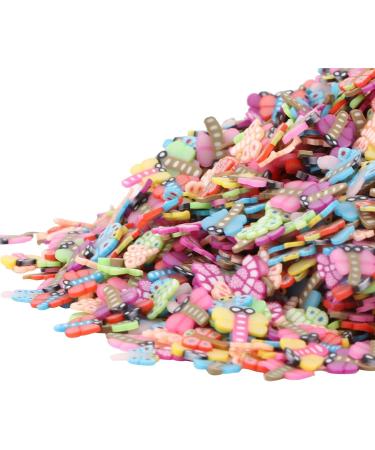 60g Mixed Bead Nail Art Slices - Colorful Lightweight Animal Beads for Crafting & Card Making | International Shipping - Buy Online on GoSupps.com