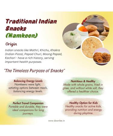 Dawn Lee Papadums Indian- Papad Churi- Khata Meetha Flavor - Papad Crackers - Appalam indian - Crunchy Kids Friendly Snacks- No Refined Sugar- Traditional Snack - Homemade - Chana Papad- 50 Gram - Buy Online on GoSupps.com