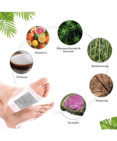 Summer Foot 20-Pack Premium Rose Oil Adhesive Pads | Bamboo Foot Plasters for Wellness - Buy Online on GoSupps.com