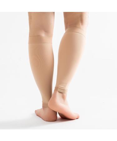 Buy 15-20mmHg Wide Calf Compression Socks for Men & Women | Pain Relief & Leg Support - International Shipping Available - Buy Online on GoSupps.com