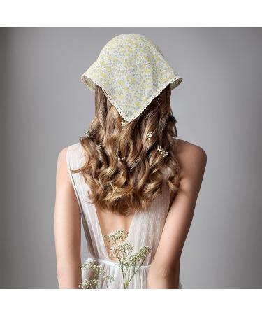 Kinlop 8 Pcs Floral Headband Set - Boho Hair Scarves for Women and Girls (Novel Style) - Buy Online on GoSupps.com