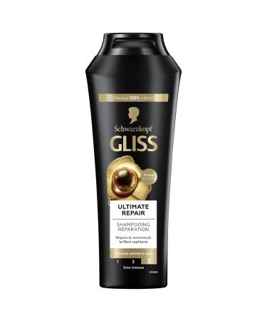 Schwarzkopf - Gliss - Ultimate Repair Shampoo - Dry/Very Damaged Hair - 89% Natural Ingredients - 250ml Bottle
