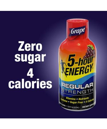 Living Essentials 5 Hour Energy Berry Supplements - 12 Count - Buy Online on GoSupps.com