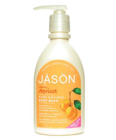 Jason Natural Body Wash Glowing Apricot 30 fl oz (887 ml)