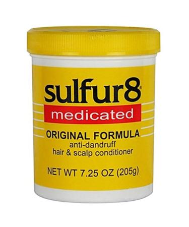 Sulfur8 Medicated Anti-Dandruff Hair and Scalp Conditioner - 7.25 oz Original Formula | Relieve Dandruff & Itchy Scalp - Fast International Shipping - Buy Online on GoSupps.com