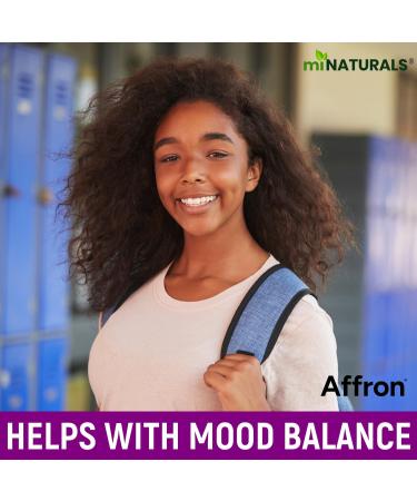 Saffron Supplements | 120 Capsules/Pills by miNATURALS | 100% Pure Saffron Extract | Supports Mood Balance for Men Women and Adolescents | Backed by 9 Clinical Studies | Patented Ingredient | Affron - Buy Online on GoSupps.com