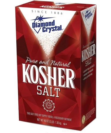 Pure and Natural Kosher Salt - 3 Pound Box (2-Pack) - Buy Online on GoSupps.com