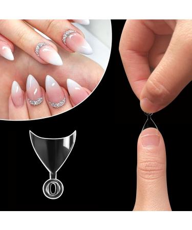 600 Pieces French Short False Nail Tips - DIY Manicure & Nail Design for Women - 12 Sizes Clear Water Drop Tips - Buy Online on GoSupps.com