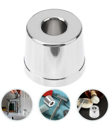 Frcolor Shaving Stand - Aluminum Alloy Storage Base for Razor & Brushes | Travel-Friendly Bathroom Organizer - Buy Online on GoSupps.com