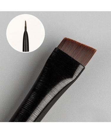 Sonew Brush Flat Head Fine Angled Exquisite Bristles Eyebrow Brush for Precision Makeup Application - Buy Online on GoSupps.com