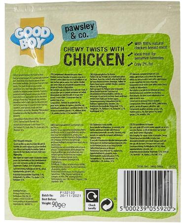 Good Boy Chewy Twisters With Real Chicken 90 g (Pack of 5) - Buy Online on GoSupps.com