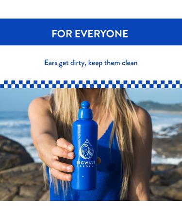 BigWave Drops Ear Wash | Clear Ear Wax Buildup & Infections - Healthy Ears - Buy Online on GoSupps.com
