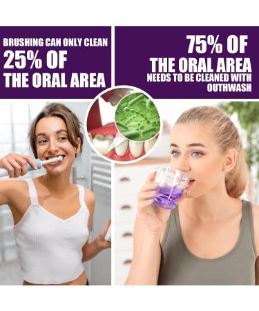 Concentrated Mouthwash for Bad Breath & Yellow Teeth - Clean & Fresh 59ml | Stubborn Tooth Discoloration Remover - Buy Online on GoSupps.com