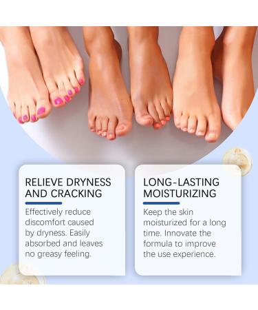  lyanny Lyanny Moisturizing Foot Cream - Repairs Cracked Heels - 40g - Nourishing Foot Massage Cream - Removes Hard Skin from Feet - For Chapped and Dry Hands - Buy Online on GoSupps.com