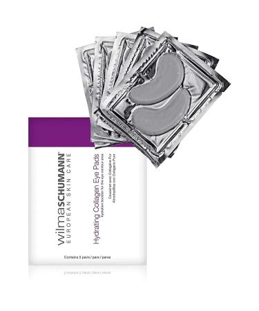 WILMA SCHUMANN Under Eye Mask Patches - 5 Pack + Contour Eye Serum 30ML for Puffy Eyes, Dark Circles, Wrinkles - Reduce Appearance with Fine Line Treatment - Buy Online on GoSupps.com