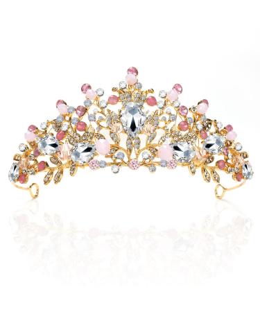 Crown ladies crown diadema princess crown crown girl tiara tiara crystal crown copper zircon women crown crystals princess crown bride tiaraDem for wedding fixes - Buy Online on GoSupps.com