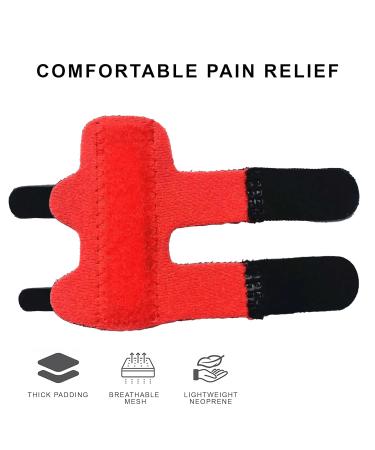 Ultimate Finger Splint - Flexible & Comfortable Finger Support Brace for Pain Relief - Lightweight Breathable - Ideal for Broken & Trigger Fingers - Buy Online on GoSupps.com