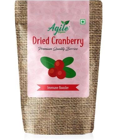 ORGANIZE AOZA Agile Organic Whole Dried Cranberries 1kg Immunity Building Antioxidant rich