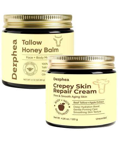 Crepey Skin Repair Cream with Pure Tallow