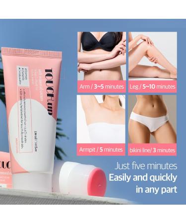 Touch-Up Painless Hair Removal Gel for Bikini Area - 150ml | All Skin Types | Women's & Men's Treatment - Fast International Shipping - Buy Online on GoSupps.com