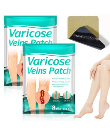 Fengyang 16Pcs Varicose Veins Treatment for Legs  Varicose Veins Patch  Spider Varicose Vein Patch Soothing Leg Fatigue