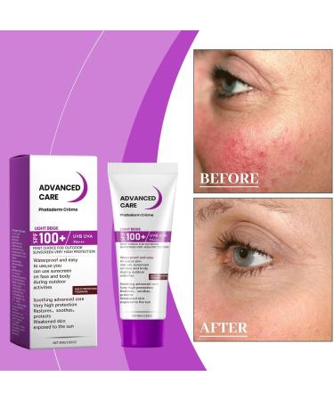 Sun Cream Index 100 Sun Cream Face Sun Cream 100 Spf Sun Cream Face and Body Protective Cream Spf100 High Protection Uva-Uvb Fast Absorption Non-greasy Sunscreen (2PC) - Buy Online on GoSupps.com