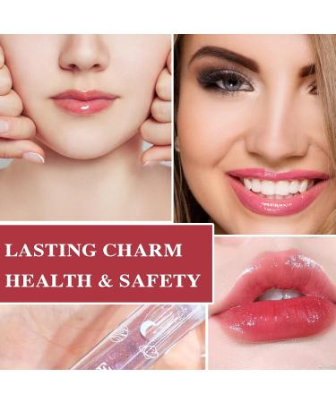 Buy Lip Glow Oil - Moisturizing Lip Balm & Plump Gloss | Set of 6 Hydrating Tinted Lip Oils for Fresh Texture - International Shipping - Buy Online on GoSupps.com