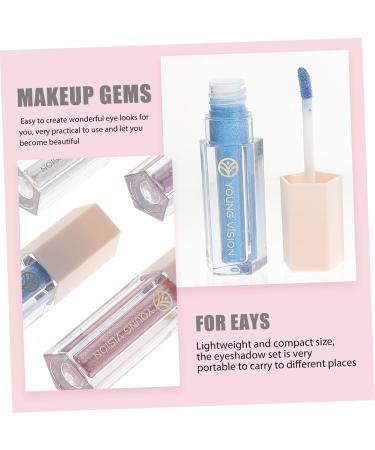 NOLITOY 12 Pcs Eye Shadow Set - Glitter Eyeliner & Bling Eyeshadow Makeup | Korean Beauty Tools for Lasting Effects - Buy Online on GoSupps.com