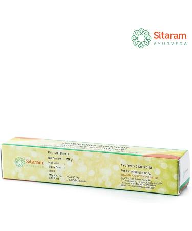 Sitaram Murivenna Ointment 20g (Pack of 2) - Ayurvedic Relief for Injuries Wounds & Burns | International Shipping - Buy Online on GoSupps.com