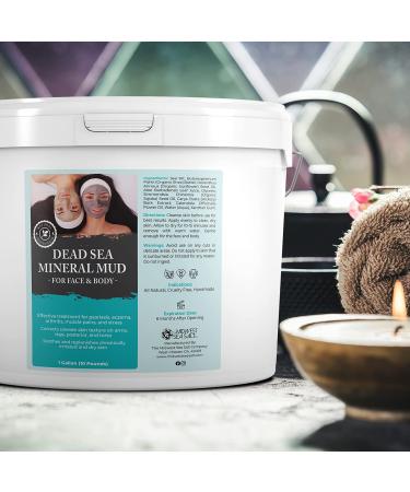Buy Dead Sea Black Mud 10 lbs - Natural Skin Care & Healing - International Shipping Available - Buy Online on GoSupps.com