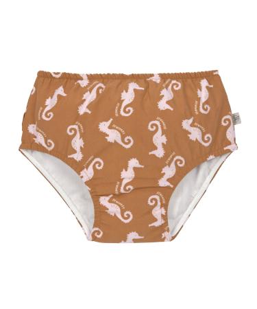 L SSIG Baby Children's Swim Diaper Diaper Swim Trunks/Swim Diaper Seahorse caramel 13-18 months size: 86 86 (13-18 months)