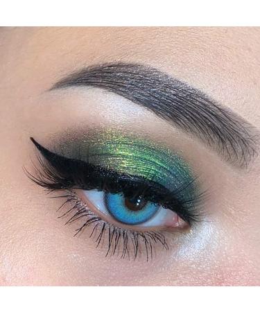 Concrete Minerals Dragonfly MultiChrome Eyeshadow - Intense Color Shift, Long-Lasting, Vegan & Cruelty-Free - 1.5g Loose Mineral Powder - Handmade in USA - Buy Online on GoSupps.com