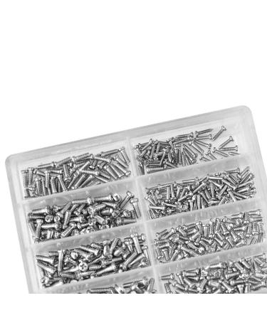 1000-Piece Glasses Screw Repair Set for Sunglasses & Micro Glasses | Tiny Screws for Easy Fixes - Buy Online on GoSupps.com