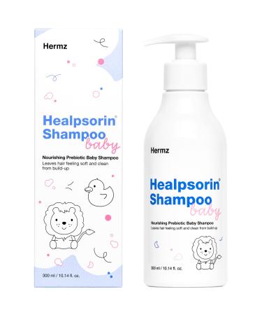Healpsorin Baby & Kids Shampoo: Nourishing Plant-Based Formula Prevents Dryness Calms Irritation - Gently Cleanses Scalp and Conditions Fine Hair for Natural Softness & Easy Combing