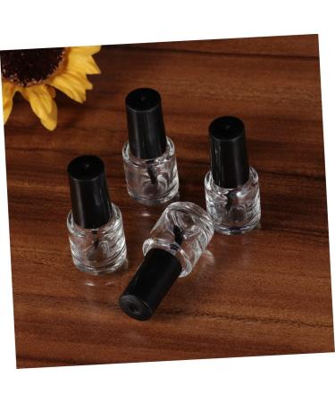  Mikinona Mikinona Set of 20 x 5ml Glass Nail Polish Bottles with Black Brush for Oil Reusable and Reconditioned - Buy Online on GoSupps.com