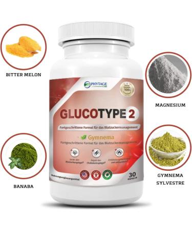 Phytage Labs Natural Blood Sugar Support Formula with Superfood Extracts and Minerals - Buy Online on GoSupps.com