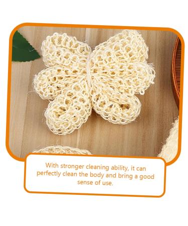 Healeved 2pcs Scrub Cleaning Bath Sponge | Exfoliating Shower Ball & Body Cleaning Tool | Bath Supplies for Ultimate Skin Care - Buy Online on GoSupps.com