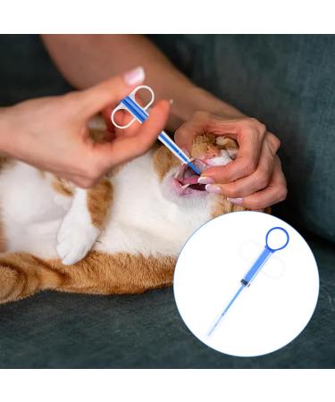 Fozuanei 3 Pieces Pet Pill Plunger Dispenser Small Cat Dog Pill Gun Shooter Soft Tip Animal Feeder Pusher Feeding Accessories for Cats Dogs (Red Green Blue) - Buy Online on GoSupps.com