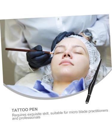 Housoutil 3pcs Microblade Eyebrow Semi-permanent Pencil Long-lasting Naturally Supply for Manual Embroidered 14.5x1.2cmx3pcs Blackx3pcs - Buy Online on GoSupps.com