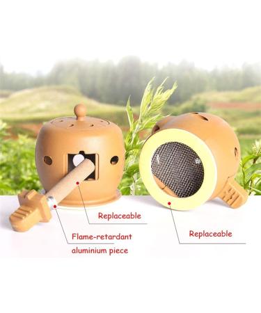 Yanhao Moxa Rolls & Moxibustion Box - Chinese Moxa Sticks for Acupuncture Therapy | Mini MoGroda Pipe - 3PCs - Buy Online on GoSupps.com